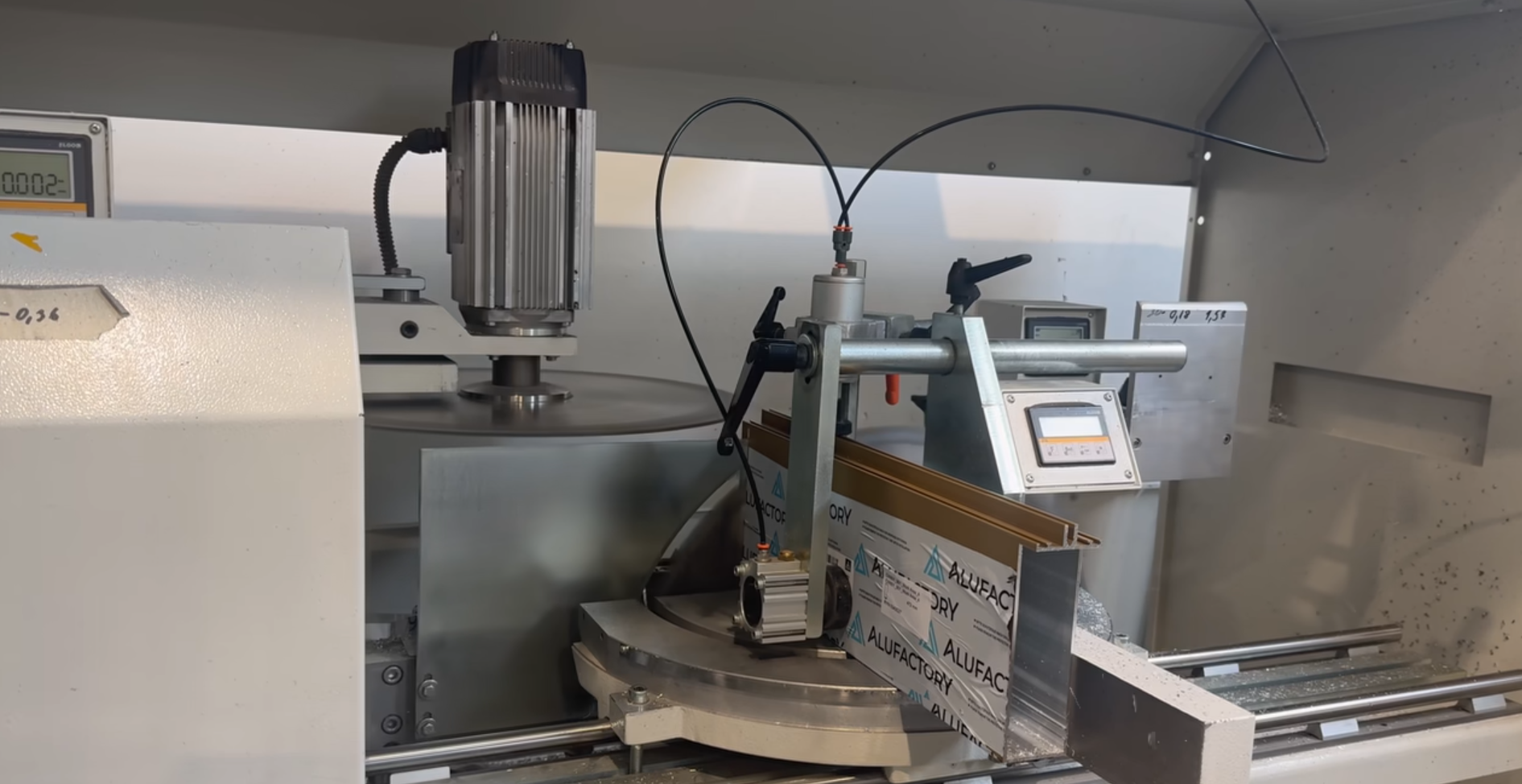 Behind the Scenes at AluFactory – Cutting & Preparing Curtain Wall Transoms